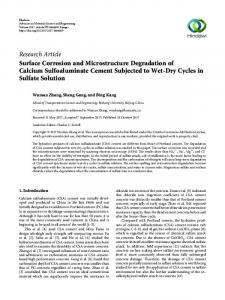 Surface Corrosion and Microstructure Degradation of Calcium