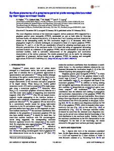 Surface plasmons of a graphene parallel plate