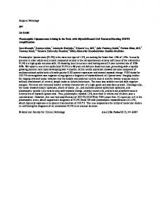 Surgical Pathology 397 Id: SA86 Pleomorphic Liposarcoma Arising in ...