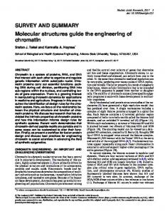 SURVEY AND SUMMARY Molecular structures ... - Oxford Journals