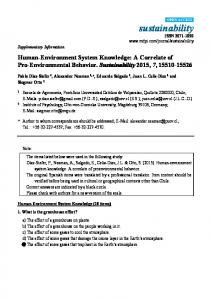 sustainability - MDPI