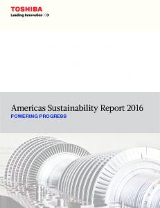 Sustainability Report