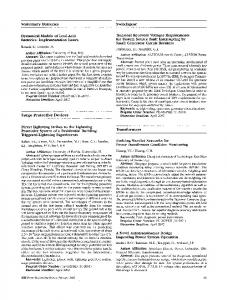 Switchgear - IEEE Xplore