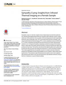 Sympathy Crying - PLOS