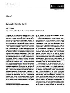 Sympathy for the Devil - EcoHealth