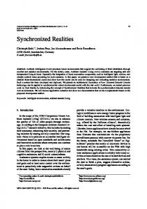 Synchronized Realities - IOS Press