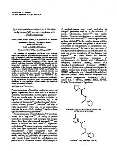 Synthesis and characterization of dinuclear molybdenum(VI ... - NOPR