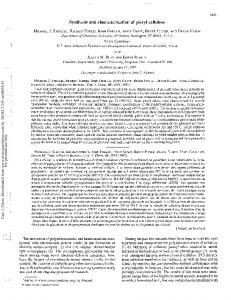 Synthesis and characterization of picryl cellulose