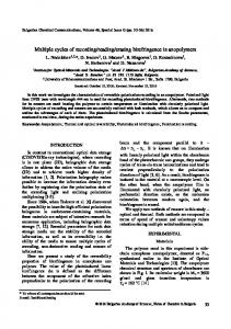 Synthesis and evaluation of some substituted pyrazole derivatives of ...