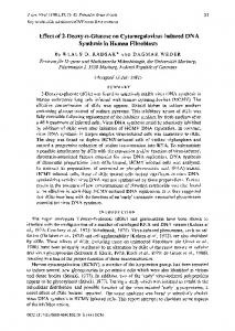 Synthesis in Human Fibroblasts - Journal of General Virology