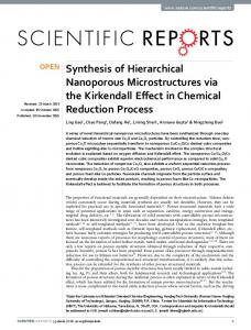 Synthesis of Hierarchical Nanoporous ... - Semantic Scholar