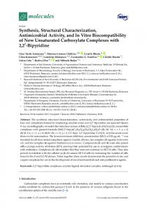 Synthesis, Structural Characterization