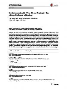 Synthetic pyrethroids - Springer Link