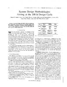 System Design Methodologies - Cs.ucr.edu