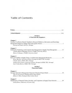 Table of Contents - IGI Global