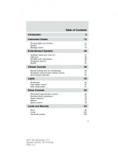 Table of Contents