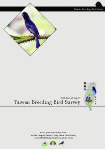 Taiwan Breeding Bird Survey