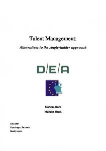 Talent Management: - DEA