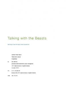 Talking with the Beasts - Hondenspiegel