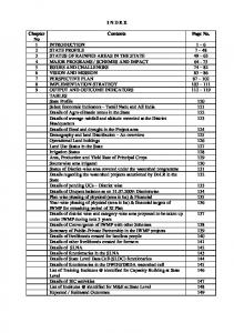 Tamil Nadu - Department of Land Resources