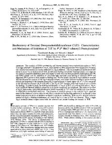 TdT - American Chemical Society