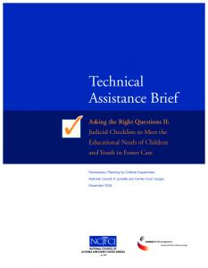 Technical Assistance Brief