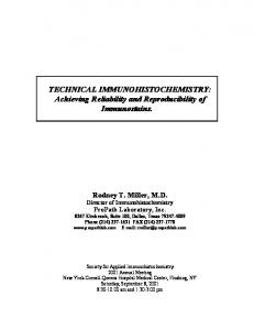 TECHNICAL IMMUNOHISTOCHEMISTRY