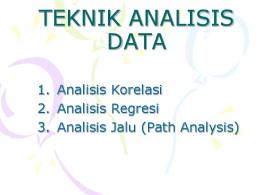 TEKNIK ANALISIS DATA - File UPI