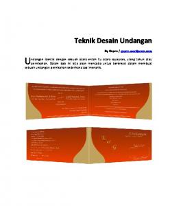 Teknik Desain Undangan - WordPress.com