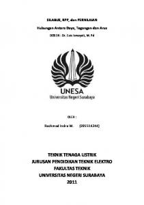 TEKNIK TENAGA LISTRIK JURUSAN PENDIDIKAN TEKNIK ...