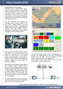 Telium Pandora PCM - Telium Sweden