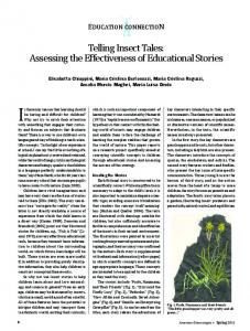 Telling Insect Tales: Assessing the Effectiveness of