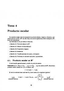 Tema 4 Producto escalar - OCW