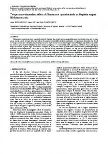 Temperature-dependent effect of filamentous ... - Semantic Scholar