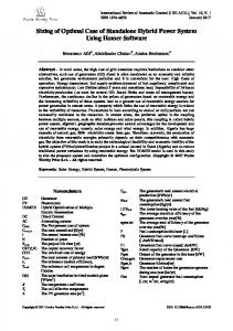 Template of Manuscripts for IREE