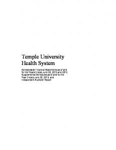 Temple University Health System - EMMA