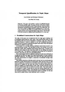 Temporal Qualification in Topic Maps