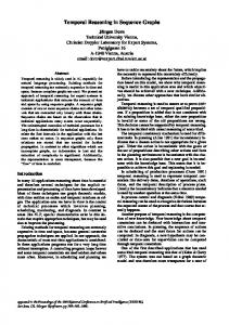 Temporal Reasoning in Sequence Graphs