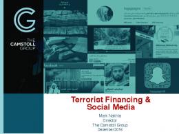 Terrorist Financing & Social Media