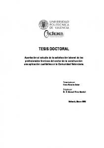 TESIS DOCTORAL - RiuNet - UPV