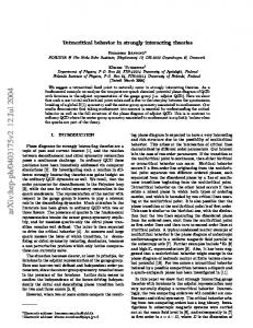 Tetracritical behavior in strongly interacting theories