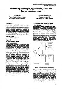 Text Mining - CiteSeerX