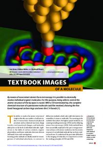 Textbook images of a Molecule