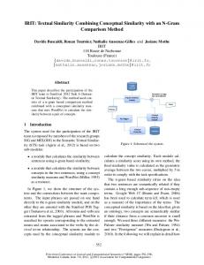 Textual Similarity Combining Conceptual Similarity with an N-Gram ...