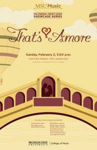 That's Amore - MSU College of Music