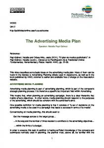 The Advertising Media Plan