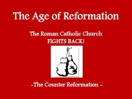 The Age of Reformation - History2011830