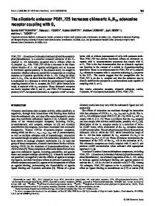 The allosteric enhancer PD81,723 increases ... - Semantic Scholar