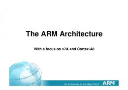 The ARM Architecture