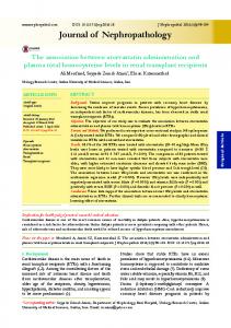 The association between atorvastatin